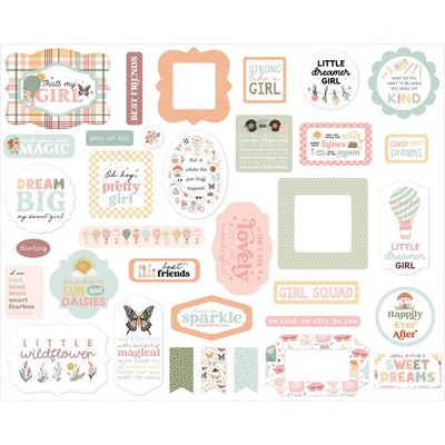 Carta Bella - That's My Girl Collection - Ephemera - CBG418024