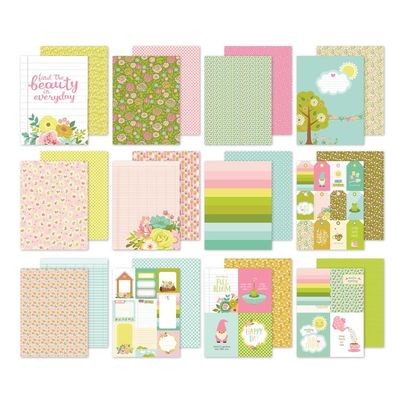 Simple Stories - Tea Garden Collection - 6" x 8" - Paper Pad - 24115