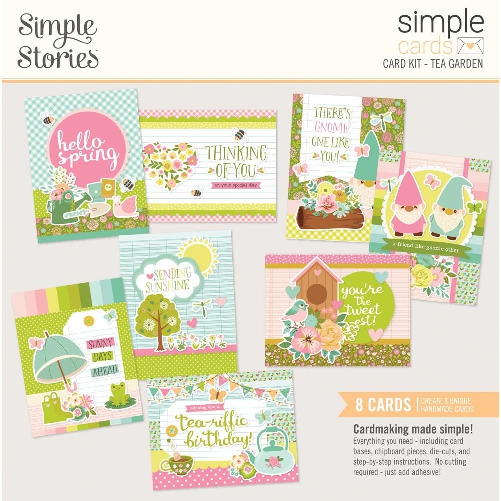 Simple Stories - Tea Garden Collection - Card Kit - 24135