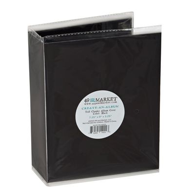 49 &amp; Market - Create An Album - Album Covers - Tall Chunky - Black - CAA40223