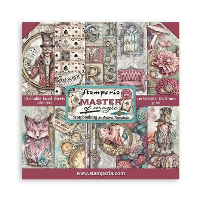 Stamperia - Master of Magic Collection - SBBL166 - 10 sheets