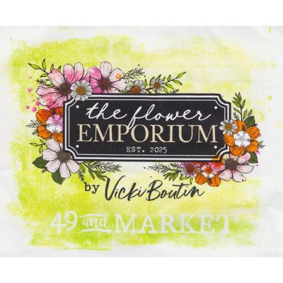 49 &amp; Market - The Flower Emporium Collection - Designed by Vicki Boutin - Tote - VBF31959