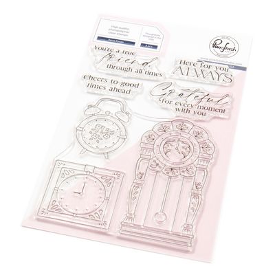 PinkFresh Studio - Good Times Collection - Good Times Bundle - Stamp, Stencil &amp; Die Set - 273025, 273125, 273225