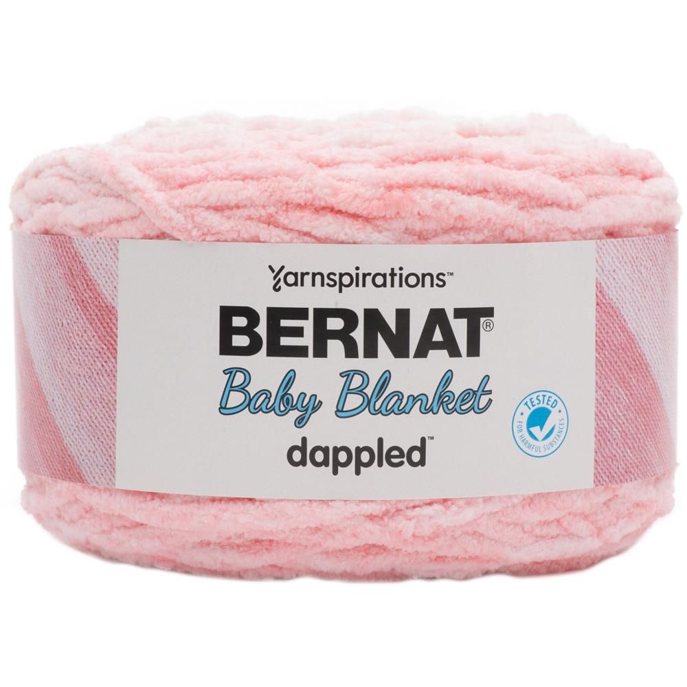 Bernat - Baby Blanket Yarn - Dappled - Ever After Pink - 300gram balls - 100% Polyester