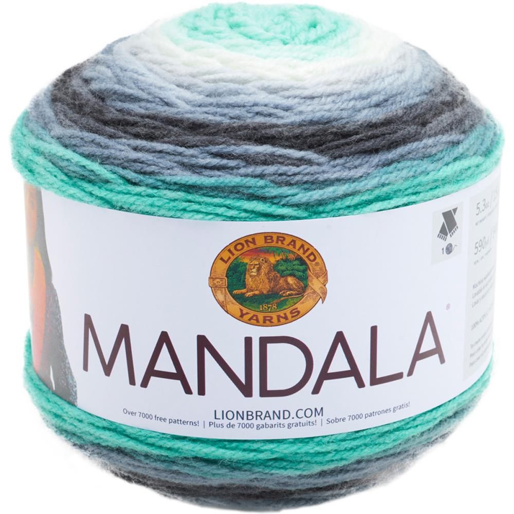 Lion Brand - Mandala Cake - Genie - 100% Acrylic Yarn