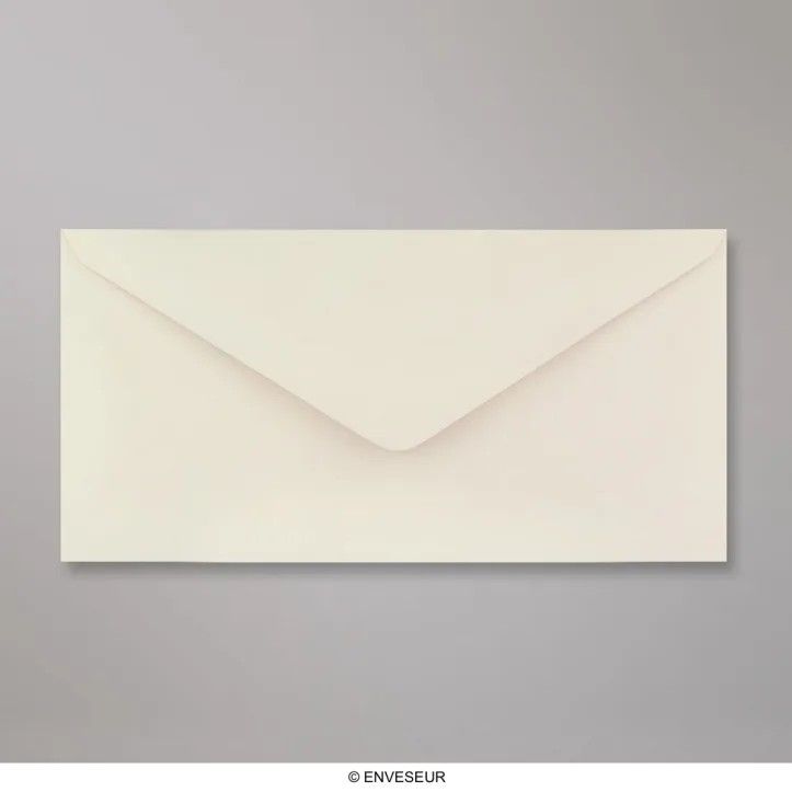 Card Making - DL - Envelopes - Ivory - 22cm x 11cm - 10 pack