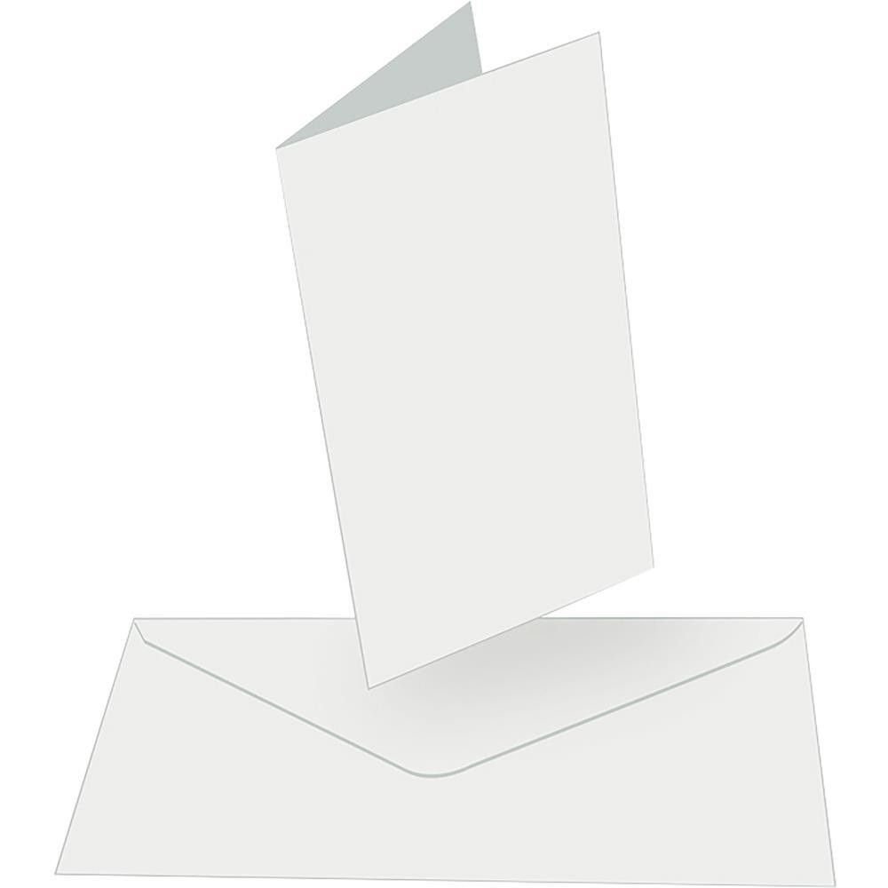 Card Making - DL - Envelope - White - 22cm x 11cm - 10 pack