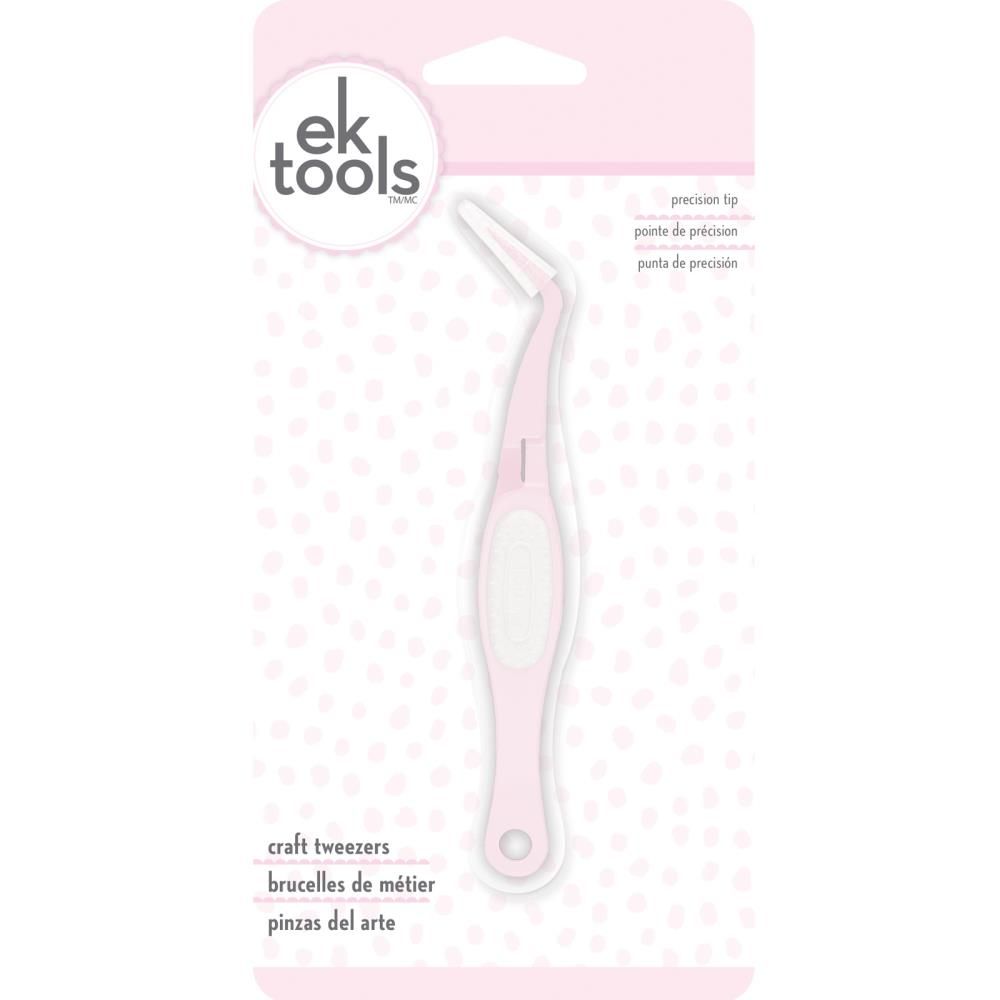 EK Success - Tools - Craft Tweezers - Reverse Grip - Pink - 54000036