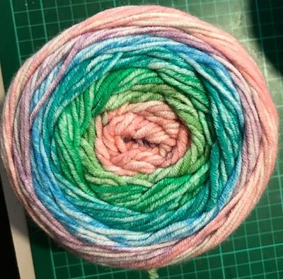 Lion Brand - Mandala Cake - Ombre - Balance - Acrylic Yarn - 150gram