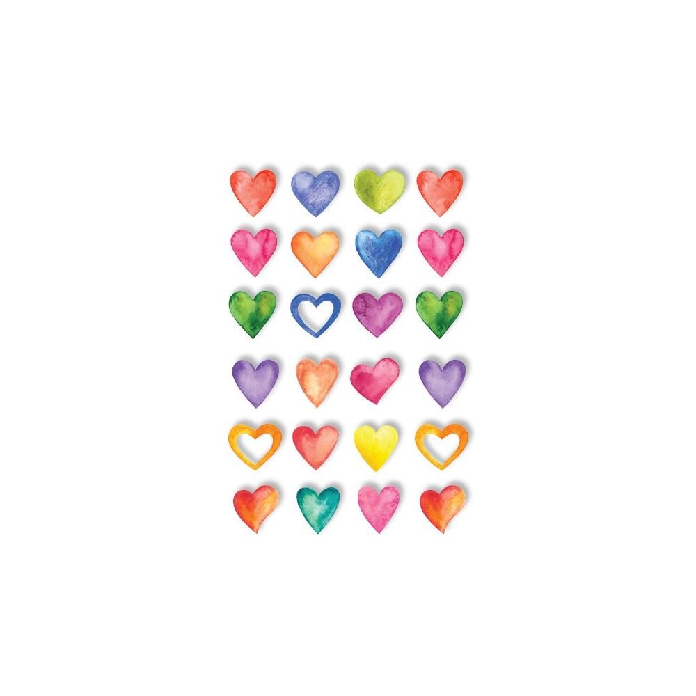 Paper House - Pop Up Stickers - Hearts - STPO-0004 - 15 stickers