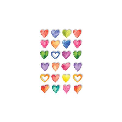 Paper House - Pop Up Stickers - Hearts - STPO-0004 - 15 stickers