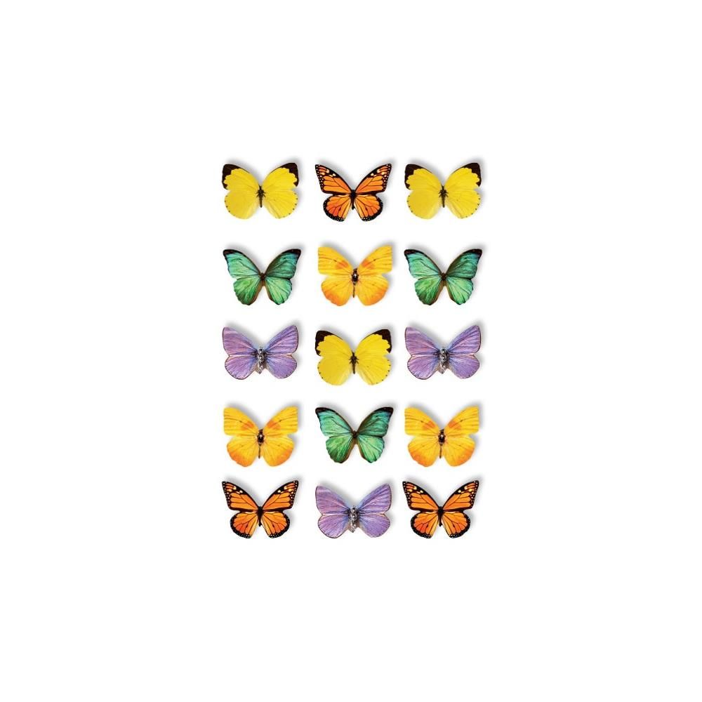 Paper House - Pop Up Stickers - Butterflies - STPO-0001 - 15 stickers
