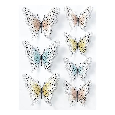 Spellbinders Paper Arts - Rosie&#39;s Studio - Hello It&#39;s Me Collection - 3D - Butterflies - 168840 - 8pcs