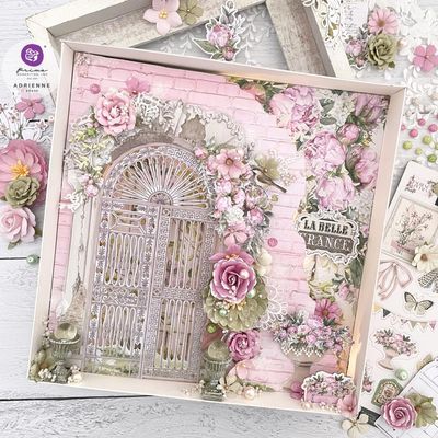 Prima Marketing - Serene Petals Collection - Ephemera - 671242 - 50 pcs