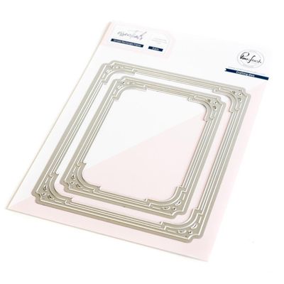 PinkFresh Studio - Essentials Collection - Die Set - Ornate Rectangles - PF120ES - 2pcs