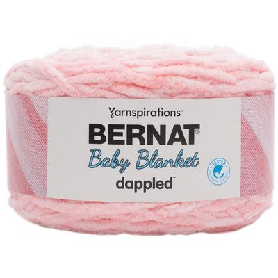 Bernat - Baby Blanket Yarn - Dappled - Ever After Pink - 300gram balls - 100% Polyester