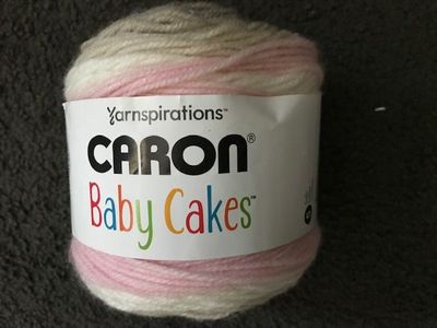 Caron - Baby Cakes - Dreamy Rose - 82% Acrylic &amp; 18 % Nylon - 100grms