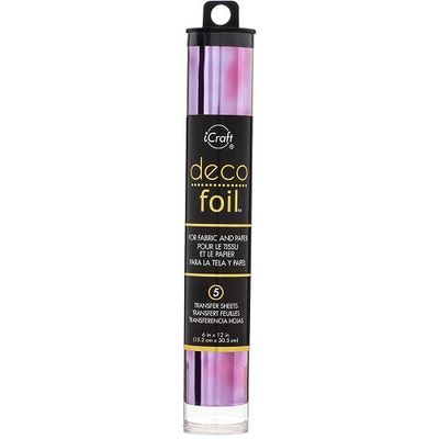 iCraft - Deco Foils - By Therm O Web - Amethyst Watercolour - 6&quot; x 12&quot; - 53115
