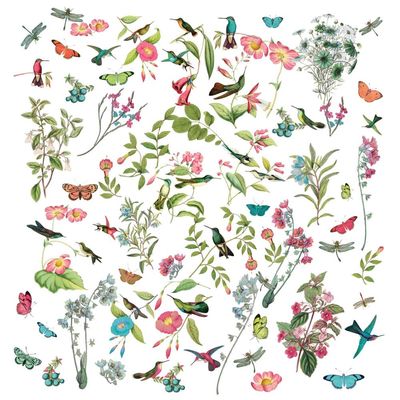 49 &amp; Market - Kaleidoscope Collection - Laser Cut Outs - Wildflowers - KAL27211