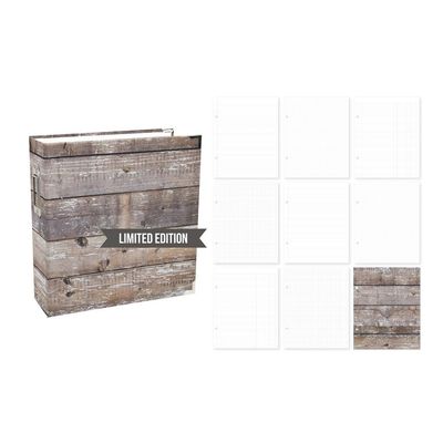 Simple Stories - Sn@p Binders - Cedar - D Ring - 6&quot; x 8&quot; - 10783