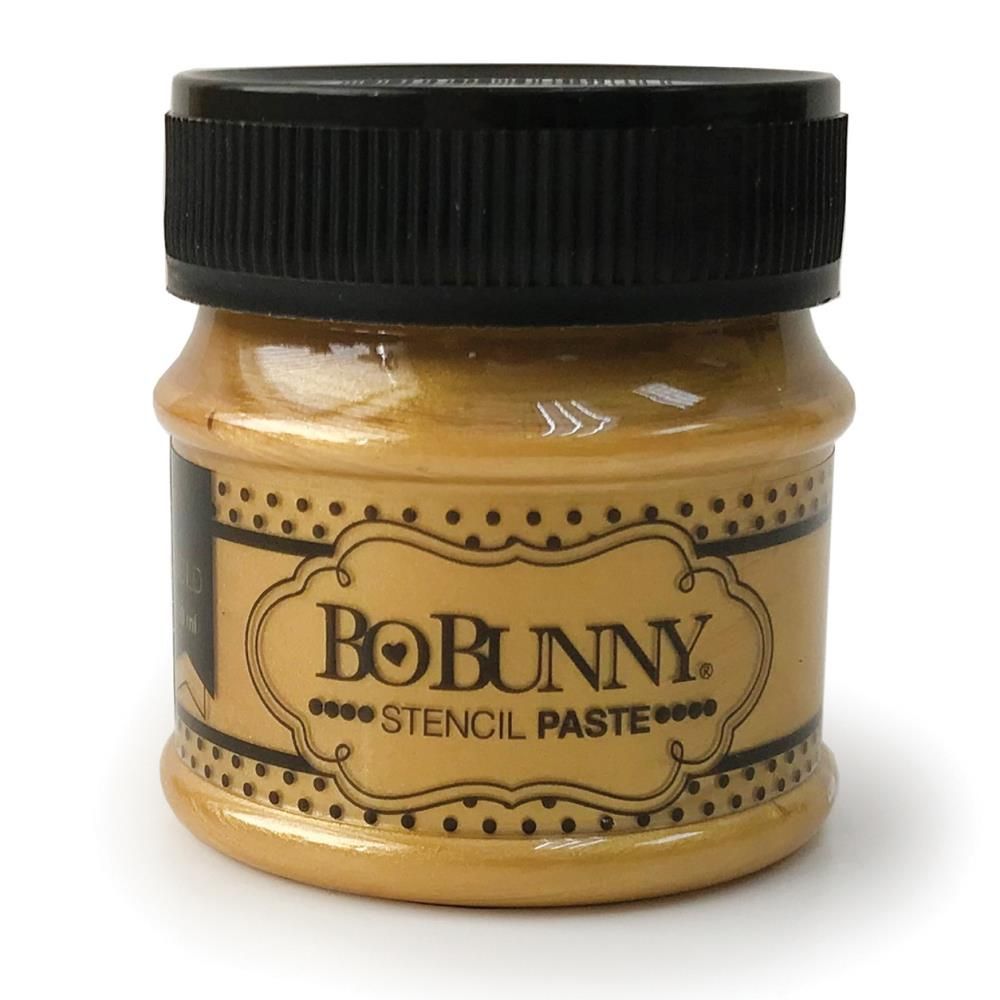 Bo Bunny - Gold Stencil Paste - 12843227 - 50Ml