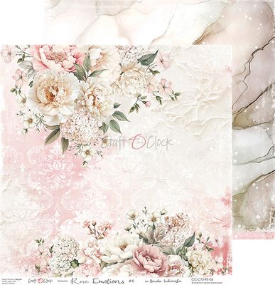Craft O Clock - Rose Emotions - 12 x 12 Paper Pack