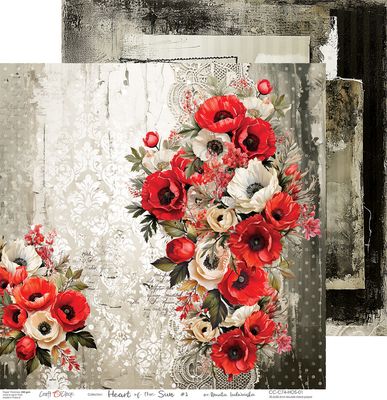 Craft O Clock - Heart of the Sun - 12 x 12 Paper Pack