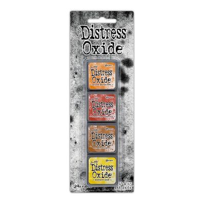 Tim Holtz - Ranger Industries - Distress Oxides - Minis - Kit #2 - TDIK91486 - Set of 4 cubes