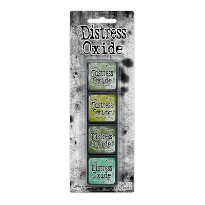 Tim Holtz - Ranger Industries - Distress Oxides - Minis - Kit #3 - TDIK91493 - Set of 4 cubes