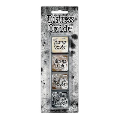 Tim Holtz - Ranger Industries - Distress Oxides - Minis - Kit #6 - TDIK91523 - Set of 4 cubes