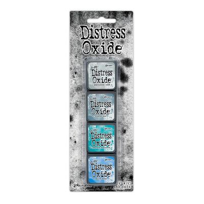 Tim Holtz - Ranger Industries - Distress Oxides - Minis - Kit #4 - TDIK91509 - Set of 4 cubes