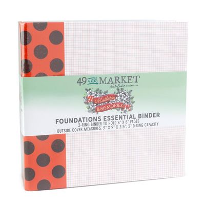 49 &amp; Market - Mistletoe &amp; Memories Collection - Memory Album Binder Kit - VBM32765