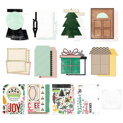 49 &amp; Market - Memory Flip Book Kit - Mistletoe &amp; Memories Collection -  VBM32772 -