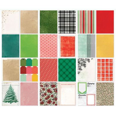49 &amp; Market - Mistletoe &amp; Memories Collection - 6" x 8" Paper Pad - VBM32499 - 24 Sheets