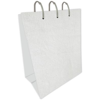 49 &amp; Market - Mistletoe &amp; Memories Collection - Memory Flip Book Stand - Frame - Grey - FFS32451 - 4 pcs