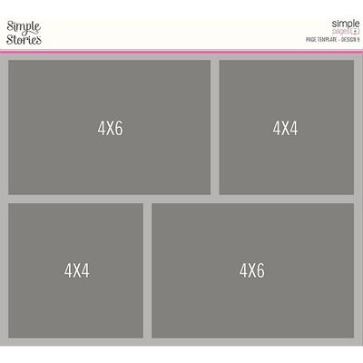 Simple Stories - Simple Pages - #9 - Templates  - SPT15968