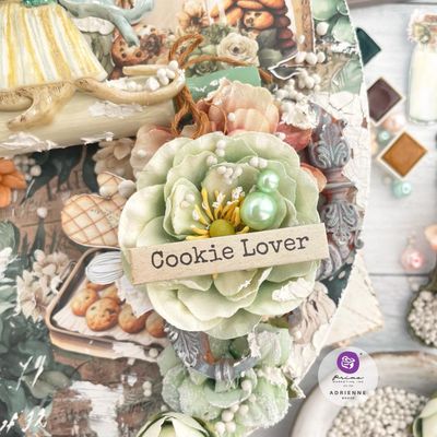 Prima Marketing - Home Baker Collection - Ephemera - The Bakers Box -  672812 - 60 pcs