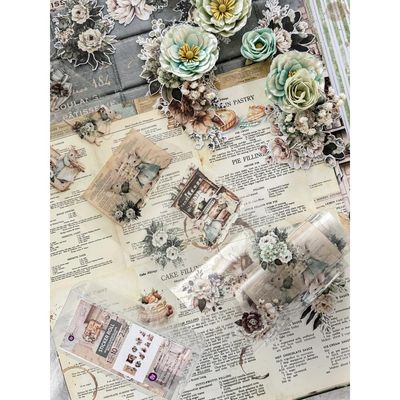 Prima Marketing - Home Baker Collection - PET Washi Tape - Sticker Roll - 672843 - 2 meters