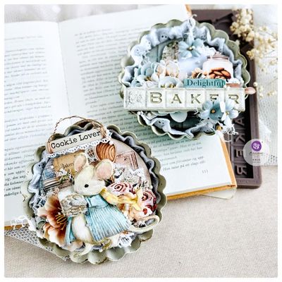 Prima Marketing - Home Baker Collection - Bakers Garden - Die Cuts - 672829 -32 pcs