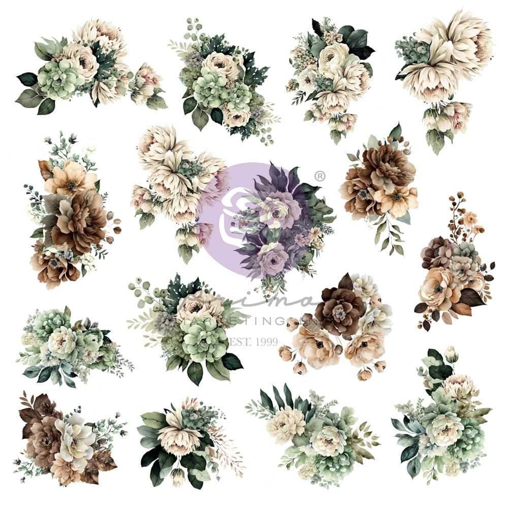 Prima Marketing - Home Baker Collection - Bakers Garden - Die Cuts - 672829 -32 pcs