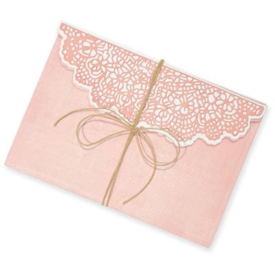49 &amp; Market &amp; Sizzix - Thinlets Die Set - Lace Folio - 667014  8 pcs