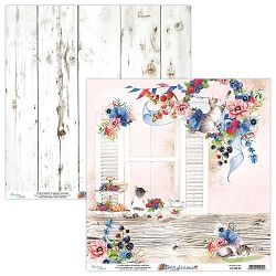 Mintay Papers - Berrylicious Collection - 12 x 12 Single Sheet - MT-BER-02