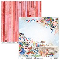 Mintay Papers - Berrylicious Collection - 12 x 12 Single Sheet - MT-BER-03