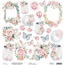 Mintay Papers - 7th Heaven Collection - 12 x 12 Paper Pack - MT-7TH-07 - 12 Sheets