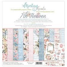 Mintay Papers - 7th Heaven Collection - 12 x 12 Paper Pack - MT-7TH-07 - 12 Sheets