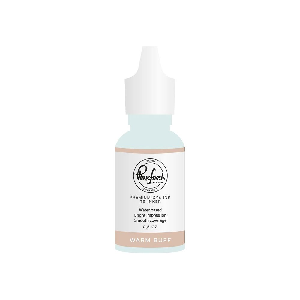 PinkFresh Studio - Re Inkers - Warm Buff - PFIDR044 - 0.5oz