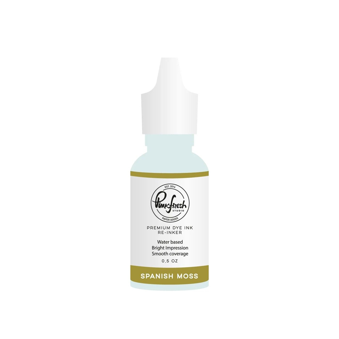 PinkFresh Studio - Re Inkers - Spanish Moss - PFIDR051 - 0.5oz