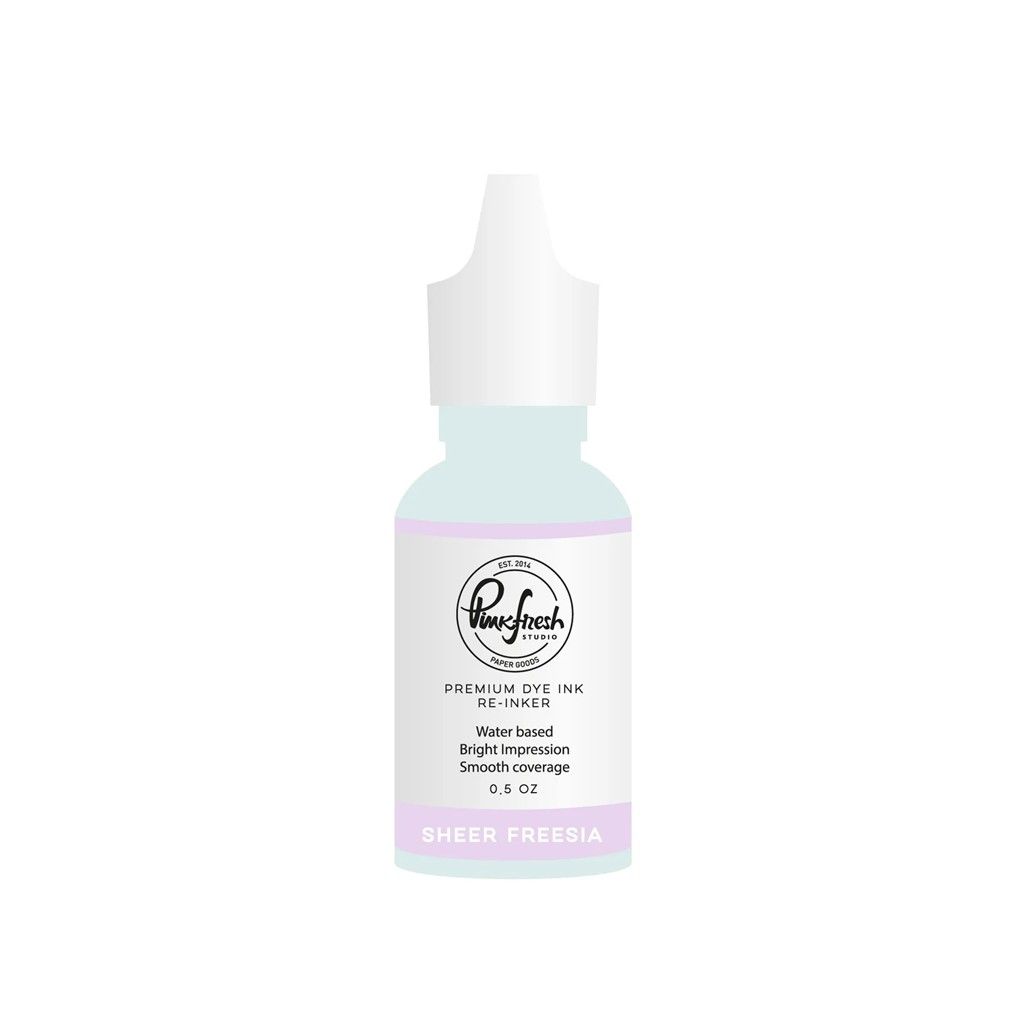 PinkFresh Studio - Re Inkers - Sheer Freesia - PFIDR066 - 0.5oz
