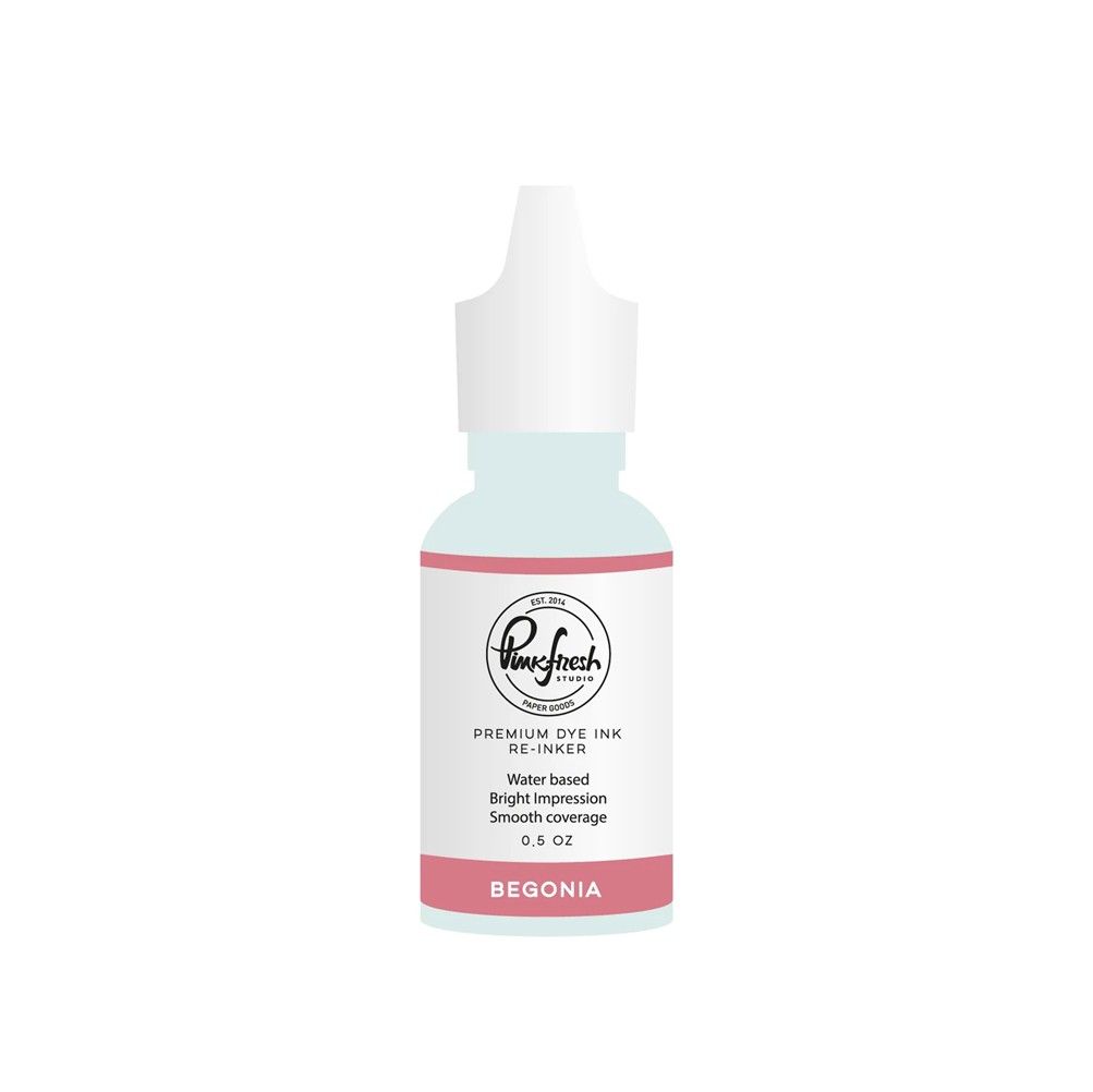 PinkFresh Studio - Re Inkers - Begonia - PFIDR068 - 0.5oz