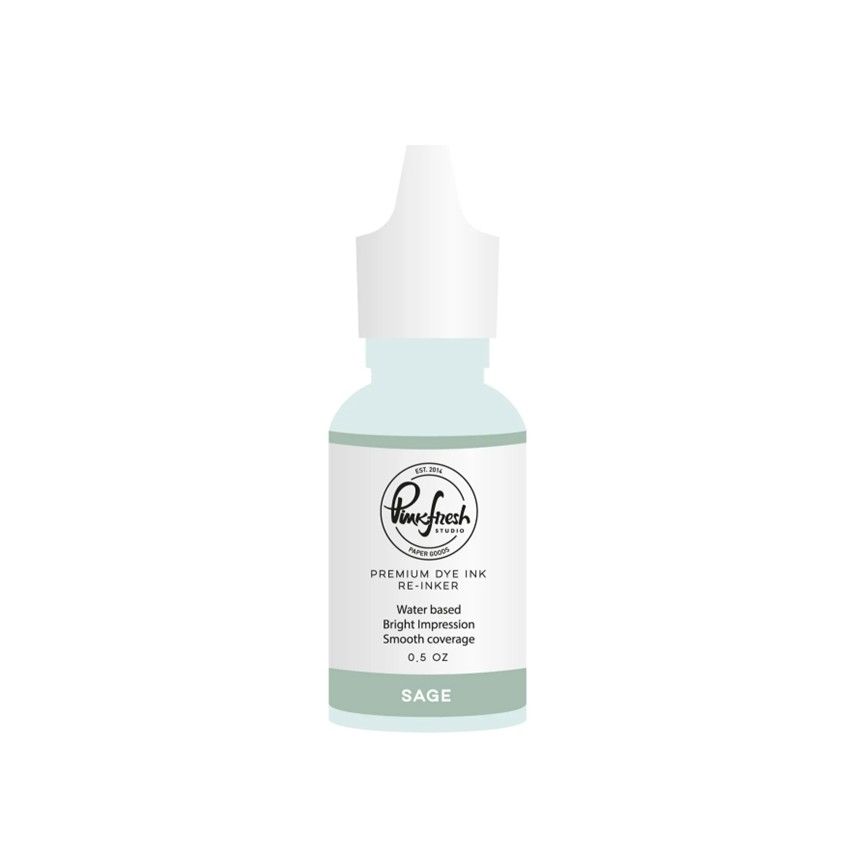 PinkFresh Studio - Re Inkers - Sage - PFIDR058 - 0.5oz